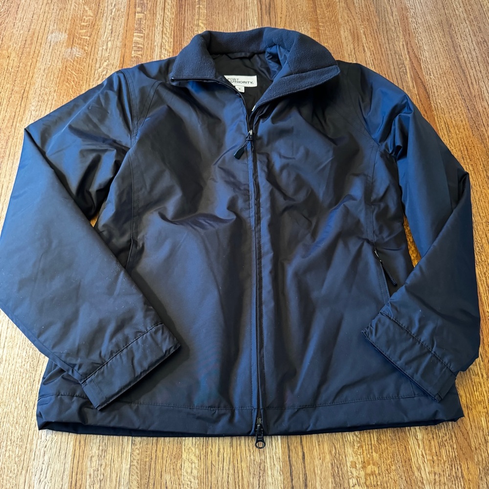 NWT women’s black, lightweight lined winter jacket by Port Authority, size small